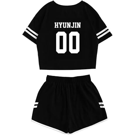 K-pop Stray Kids Merch T-shirt and Shorts