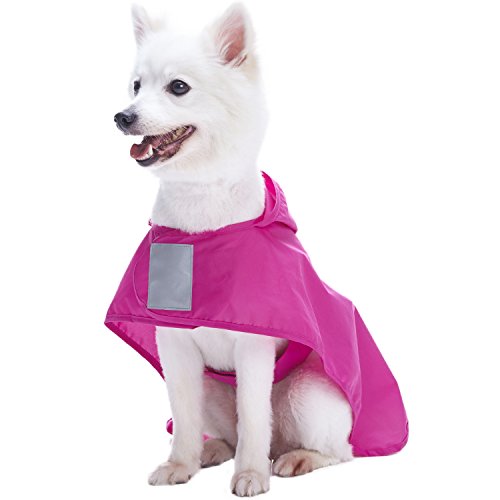 Imperméable chien avec capuche pour éviter les poils mouillés - 5
