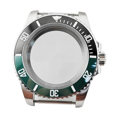 1�� 40mm ���v�P�[�X �x�[�� �X�e�����X�X�`�[���K���X NH35 NH36 ETA2824 PT5000 ���v�A�N�Z�T���[�p�[�c�p(Case 34,NH35 NH36)