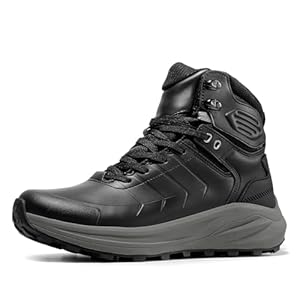 NORTIV 8 Herren Outdoorschuhe Wanderstiefel Trekking Wanderschuhe Bergsteigen Klettern Wandern Schuhe Wasserdicht Kletterschuhe