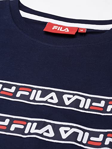 Image of Fila Men's Solid Regular Fit T-Shirt