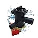 Lichtblau Bomba de desagüe 00144192, 00146094, 0145905, 00143525 para lavavajillas I compatible con Bosch, Siemens, Neff etc. I Bomba de agua residual Copreci EBS2556-0809A cabeza de bomba y filtro