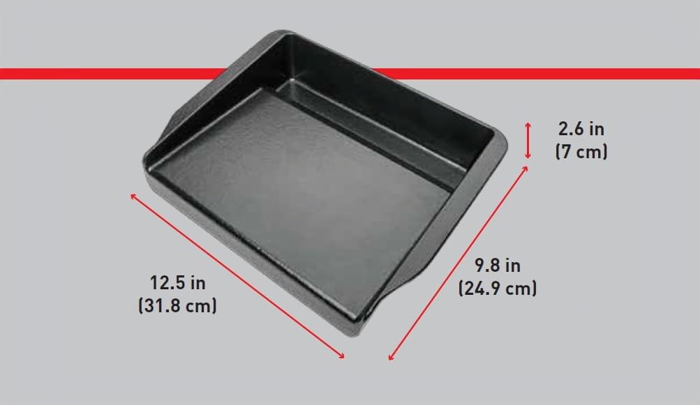 Weber plancha per Pulse 1000/2000 / per Risultati croccanti con Carne, Pesce o Verdure, Facile da Pulire – Nero (6609)