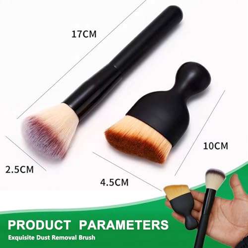 Image of 3 Pack Microfiber Duster, Small Dust Brushes, Feather Duster, Soft Fibers, Efficient Dust Removal, Cleaning Tool Perfect for Computers, Keyboards, Car Interior, Photo Frames, Digital Devices