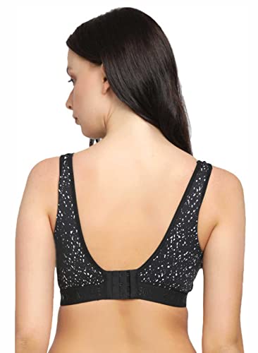 Image of Lovable Women's Polyester Lightly Padded Wire Free Modern Sports Bra