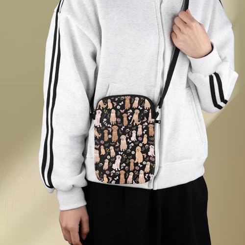 G2TUP Golden Retriever Crossbody Bag Golden Retriever Owner Gifts Golden Retriever Mom Gifts Golden Retriever Shoulder Bag4