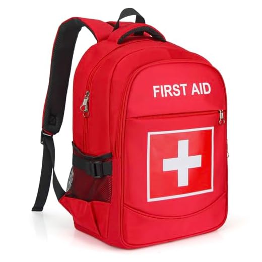 Spacious Emergency Medical Backpack for First Responders