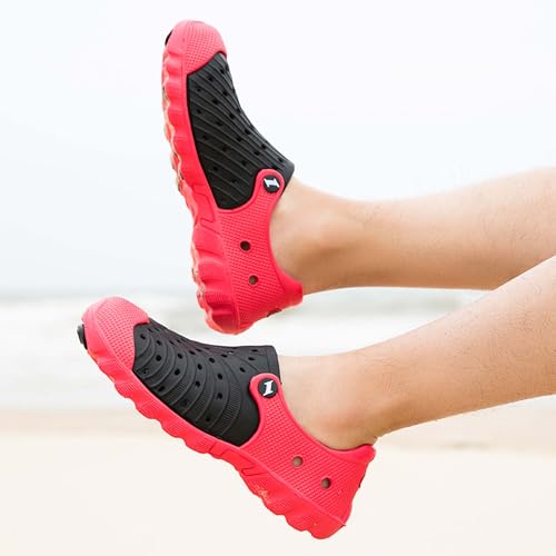 Summer Men's Shallow Mouth Wide Edition Anti Slip Casual Beach Wading Shoes4