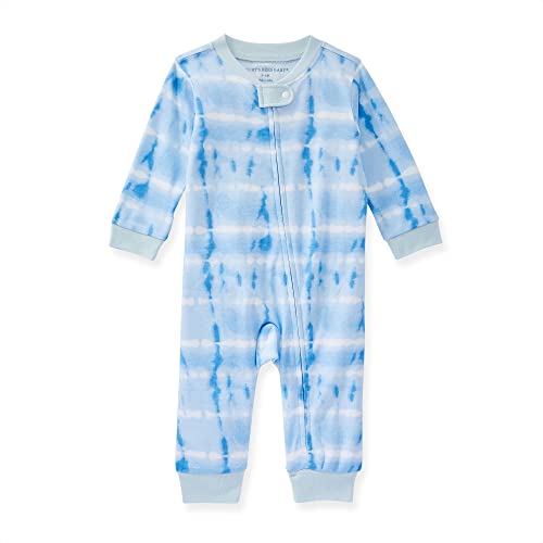 Image of Burt's Bees Baby Boys Footless Pajamas, Sleep and Play Loose Fit, 100% Organic Cotton Soft One-piece PJs, Sizes NB to 6-9 Months