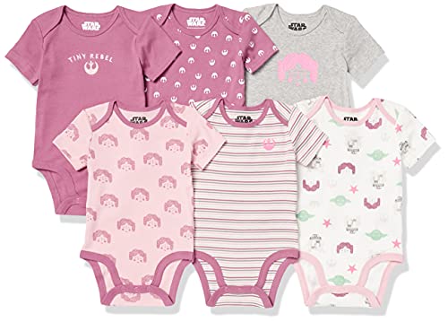 Image of Amazon Essentials baby-girls Short-Sleeve Bodysuits