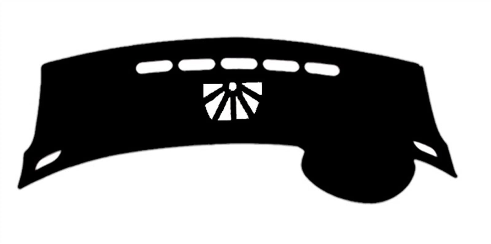 Cubierta de salpicadero para Buick Lacrosse 2009-2015 volante a la derecha en color negro 6