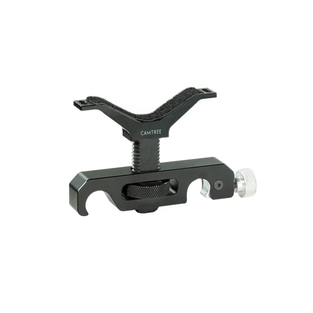 Camtree Long Lens Support Bracket Height Adjustable with 15mm Rod Clamp for DSLR Camera Shoulder Rig (LBS) (B07VLSF7SS) Amazon Price History, Amazon Price Tracker