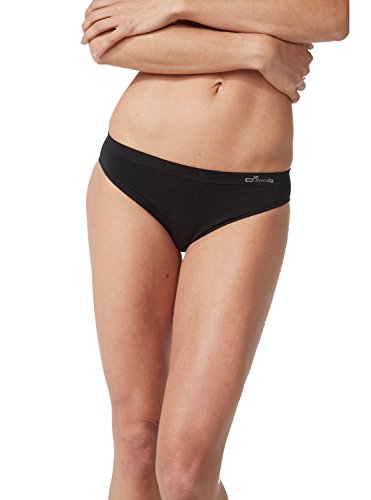 Boody Women's Classic Bikini Underwear - Seamless Breathable Briefs Panties for Comfortable Shapewear in Soft Bamboo Viscose