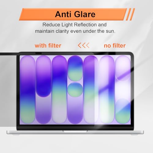 Image of Magnetic Privacy Screen for MacBook Neo 13 Inch A18 Pro 2026, Matte Removable Anti Glare Blue Light Filter