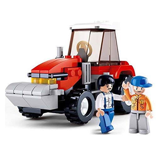 Kingstore Farmer Tractor Building Block Toy - 6 Years & Above - Multi Color