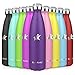 KollyKolla Termos, butelka do picia ze stali nierdzewnej 350 ml, 500 ml, 650 ml, szczelny termos, bez BPA, dla dzieci, na uczelnię, do szkoły, fitnessu, na zewnątrz, na kemping