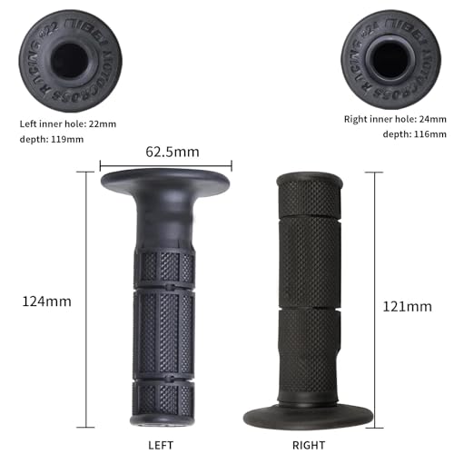Poignées câble d'accélérateur 22mm résoudre jeu guidon - 3