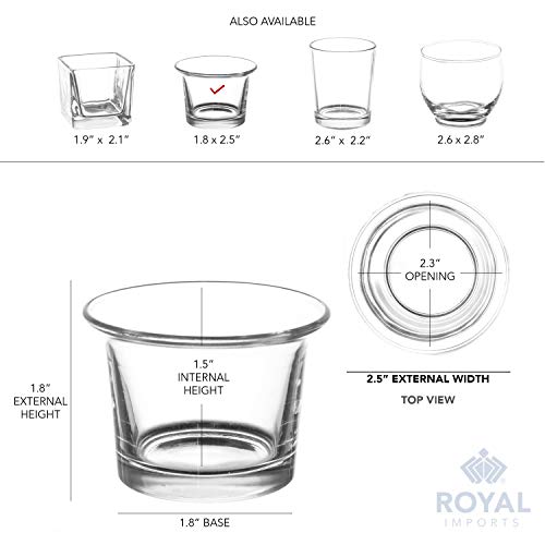 Royal Imports OY01-6 Candle Holder Hanging Oyster Votive Tealight Glass thumb #5