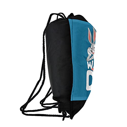 LOGOVISION Bugs Bunny What's Up Doc? Drawstring Backpack Sports Bag Sackpack 17" x 13", Perfect for Gym, Yoga or Practice2