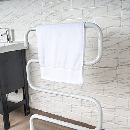Chauffe-serviettes électrique nomade radiateur sèche-serviette - 5