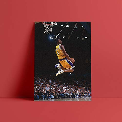 Mengyun Store Kobe Bryant Poster Wall Art Canvas Painting Print Nordic Basketball Player Wall Pictures For Boys Bedroom No Frame B267(50X70Cm)
