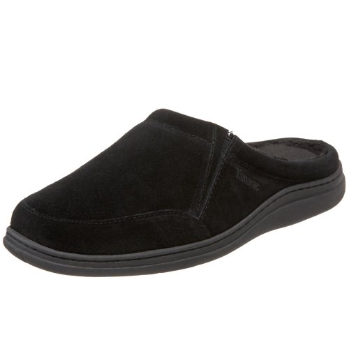 Tamarac by Slippers International Men's Koosh Spa Scuff, Black