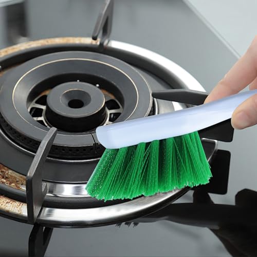 Image of Cleaning Brush,Scrub Brush,Pot Brush,Utility Brush with Polypropylene Handle for Cleaning of Kitchen, Food Factory, Beverage Factory,Slaughterhouse,2PCS,Green