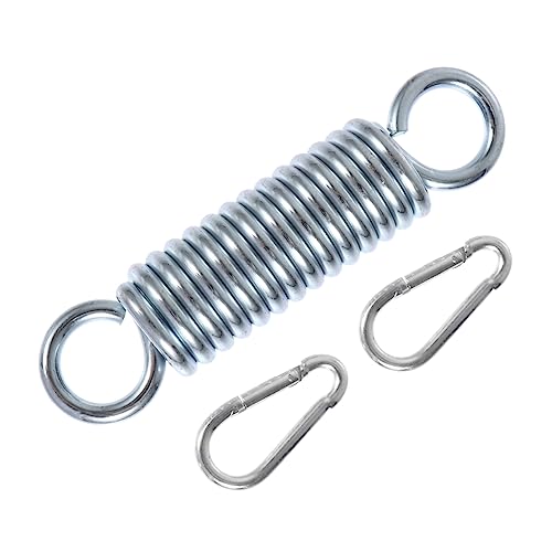1 Juego de accesorios de resorte oscilante, ganchos de acero inoxidable, kit de , silla giratoria for hamaca, resortes oscilantes de alta resistencia, silla oscilante, resorte, columpio for porche, re