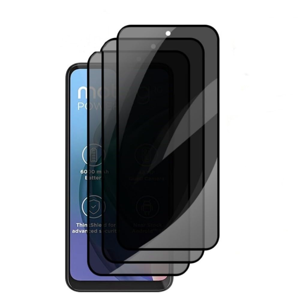 Pellicola In Vetro Temperato Techgear Per Motorola Moto E7, 9H, Trasparente, Anti Graffio, Bordi Arrotondati 2.5D, Senza Bolle, Con Kit Applicazione