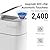 MOPALL 2 Pack 3.5 Gallon Bathroom Trash Can Automatic Touchless,Auto-Adsorption,Battery and Charging Model