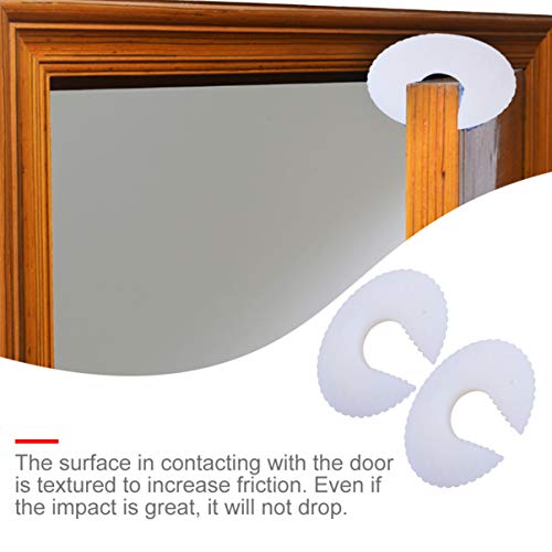 EXCEART 2 Peças de Proteção de Aperto de Porta de Silicone para Bebô á  Prova de Proteção de Dedos E