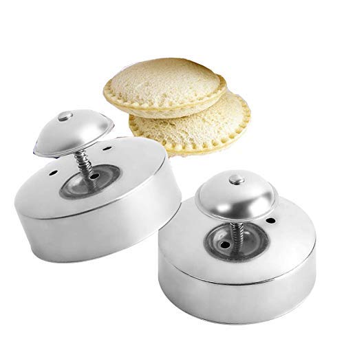 Buy Sandwich Cutter and Sealer, 31/2 Inch DIY Stainless Steel Round