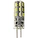 Produktbild 1 Stück G4 LED 1.5 Watt 12V DC 24x 3014 SMD 6000K Kaltweiß Glühbirnen, ersetzt 15W Halogenlampen(G4-12V-1.5W)