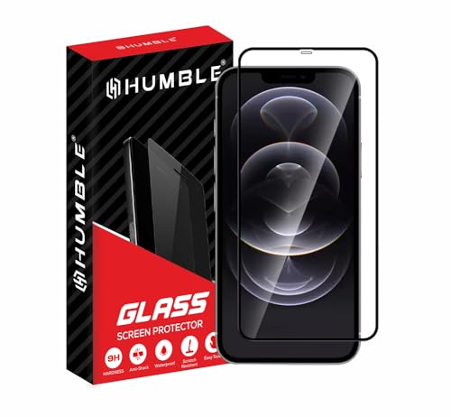 HUMBLE Tempered Glass Screen Protector Compatible For iPhone 12 Pro Max (6.7 Inches) With Edge To Edge Coverage And Easy Self Installation Kit (HD-12 Pro Max) (B0D6G64C2Y) Amazon Price History, Amazon Price Tracker