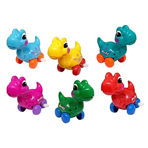 KONTONTY Juguetes De Dinosaurio De Cuerda para De Divertidos Juguetes De De Reloj De Muelles En Colores Aleatorios Jugar y Regalar a Los á Pequeños