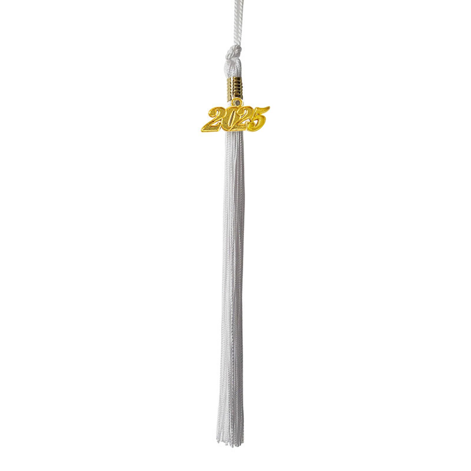 Xjdzineq Hat Tassels Charm Class of 2025 Graduation Hat Decoration for Bachelors Gown Ceremony and Photography Polyester