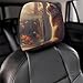 Cute Cat and Fish Universal Car Headrest Cover Car Seat Head Rest Protector Fit All Car Interior Auto Accessories 2 PCS