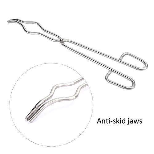 TOPINCN Crucible Tongs 40Cm Metal Supplies Clamp Beaker Beaker Tongs Crucible Tongs Crucible Tongs Stainless Steel Crucible Clip Metalware Casting Tools