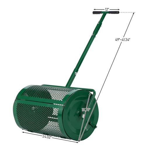 Esparcidor de Compost de 24 Pulgadas para Jardín miniatura 2