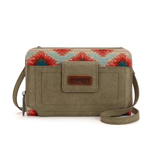 Image of Wrangler Crossbody Wallet Purse Women's Cellphone Bag with RFID Card Slots