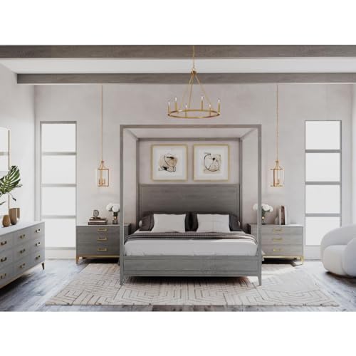 Progress Lighting P400313-163 Gilliam Six-Light Vintage Brass Chandelier by Progress Lighting - Image 2