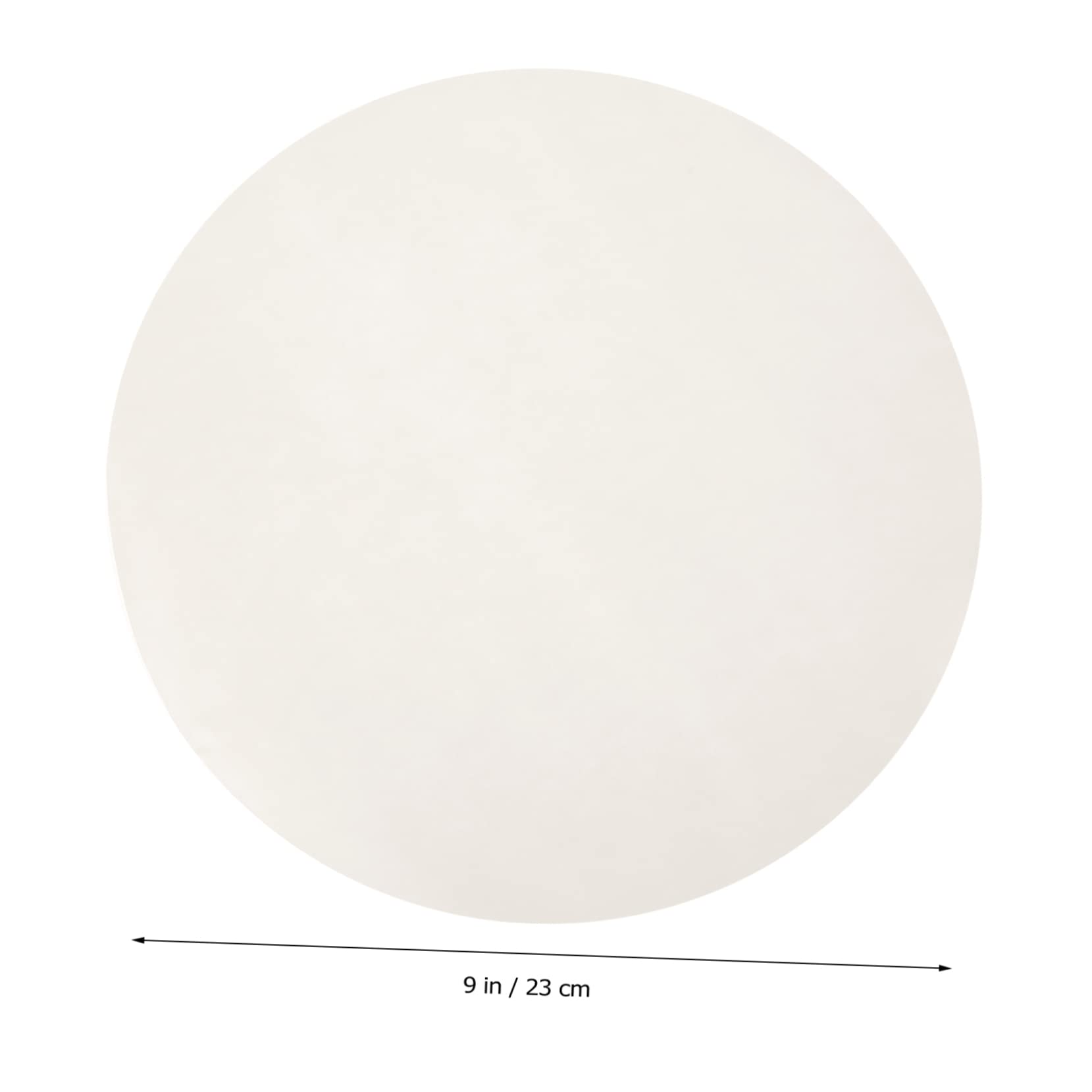 SHOWERORO 500pièces De Cuisson Antiadhésif Pour Cuisine Parchment Paper Rond Pour Pâtisserie Et Cuisson Maison
