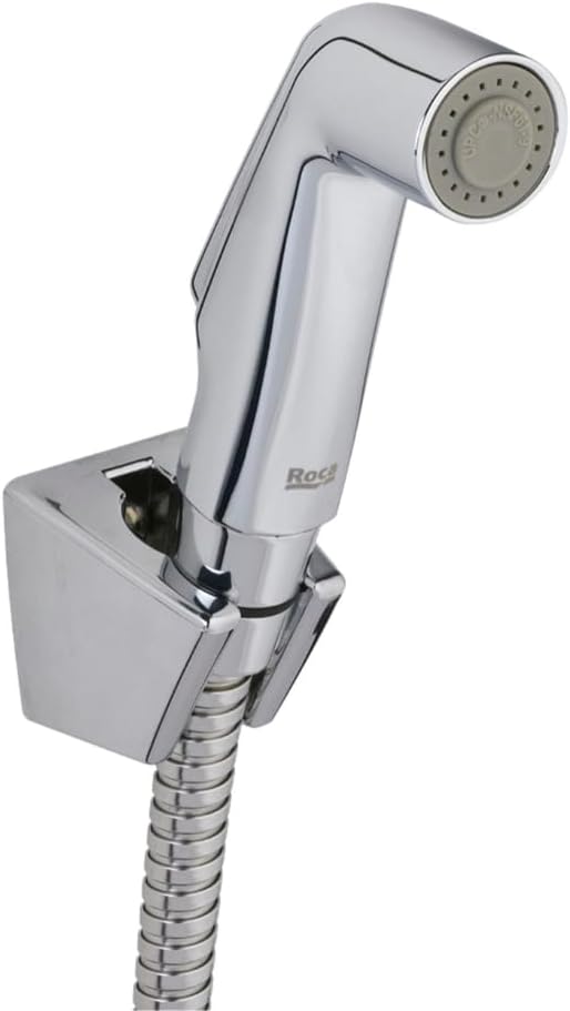 RF9060A1 Brass Health Faucet with Tube and Hook, Chrome, Brass Finish