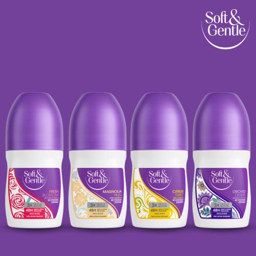 Soft & Gentle Magnolia Hug Anti-Perspirant Roll On Deodorant 50ml - Image 6