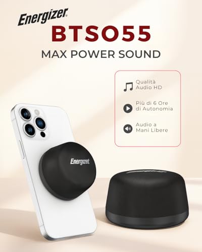 Energizer Magnetic Bluetooth Speaker Wireless Charging Waterproof_BTS055 - image 2