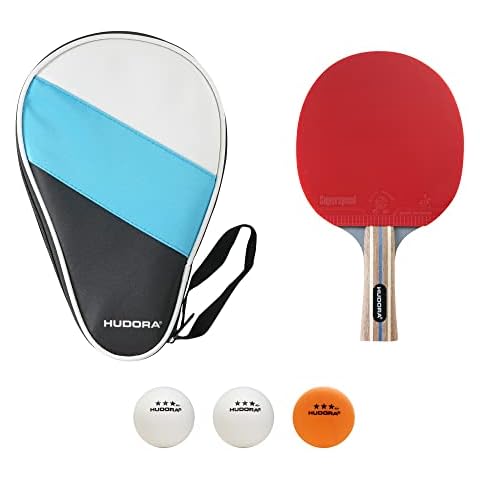 HUDORA Tischtennisset Tournament/Game/Match - Tischtennisschläger + Bälle Cover