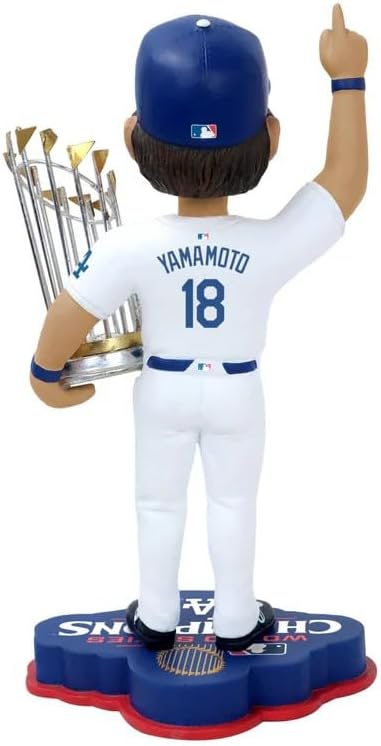 FOCO Yoshinobu Yamamoto (Los Angeles Dodgers) 2024 World Series Bobblehead
