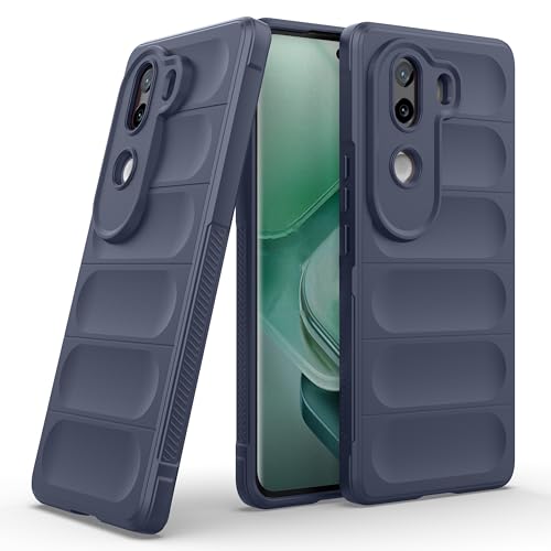 Image of amazon basics Back Case Cover for Vivo V40e 5G (Silicone Magic-Sapphire)