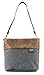 Zwei Olli OT8 Tasche Damen Umhängetasche Schultertasche 25x23x10 cm (BxHxT), Farbe:, Stone (Grau/Braun), One size