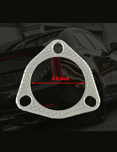 Image of YAMAKATO 2.5 inch 3-Bolt High-Temp Exhaust Gasket 120-06330-0002 TN (3-PACK)
